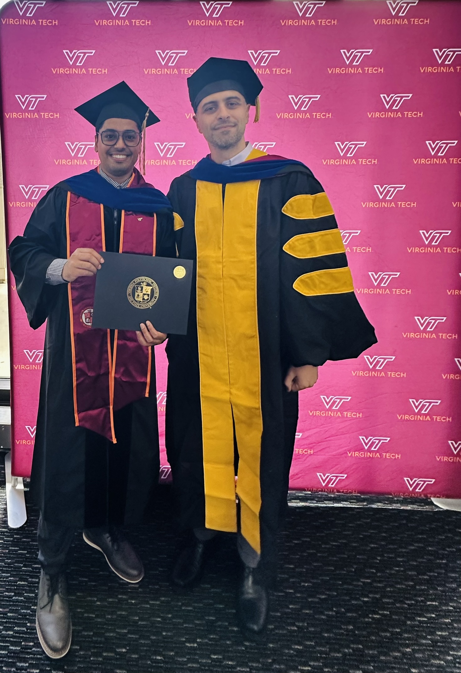 Successfully defended Ph.D. dissertation at Virginia Tech
